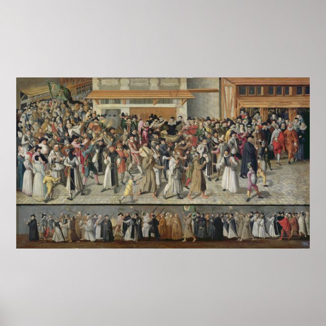 Póster Procissão da Liga Santa (Frente)