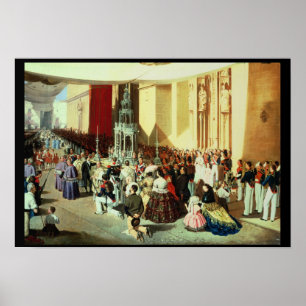 Poster Procissão de Corpus Christi em Sevilha