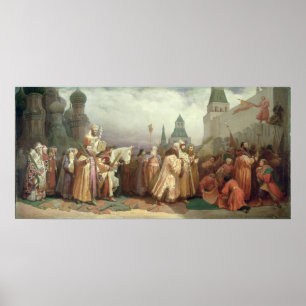 Póster Procissão de domingo de palma