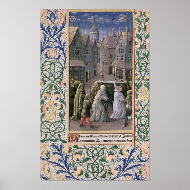 Póster Procissão de enterro (Frente)