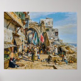 Poster Procissão em Jaffa | Gustav Bauernfeind |