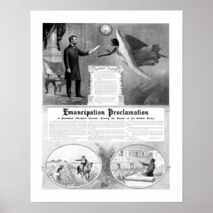 Poster Proclamação da emancipação