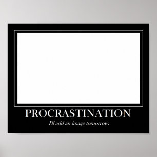 Póster Procrastinação