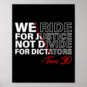Poster Procuramos Justiça Que Não Dividamos Por Ditador