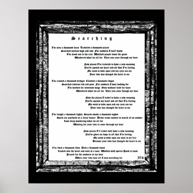 Póster Procurando (Frente)