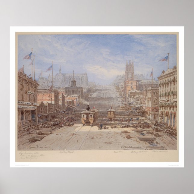 Póster Procurando a Rua da Califórnia em Montgomery(1325) (Frente)