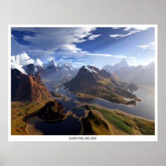 Poster Procurando na Irlanda