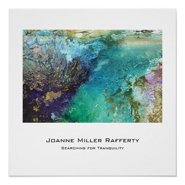 Póster Procurando Poster de Tranquilidade (Frente)