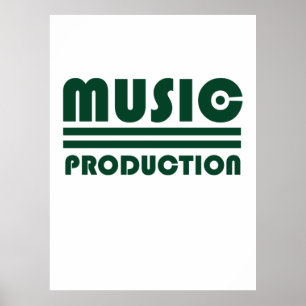 Poster Produção de Música