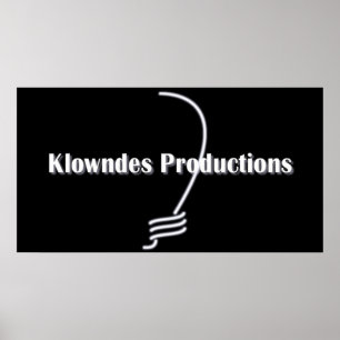 Poster Produções de Klowndes