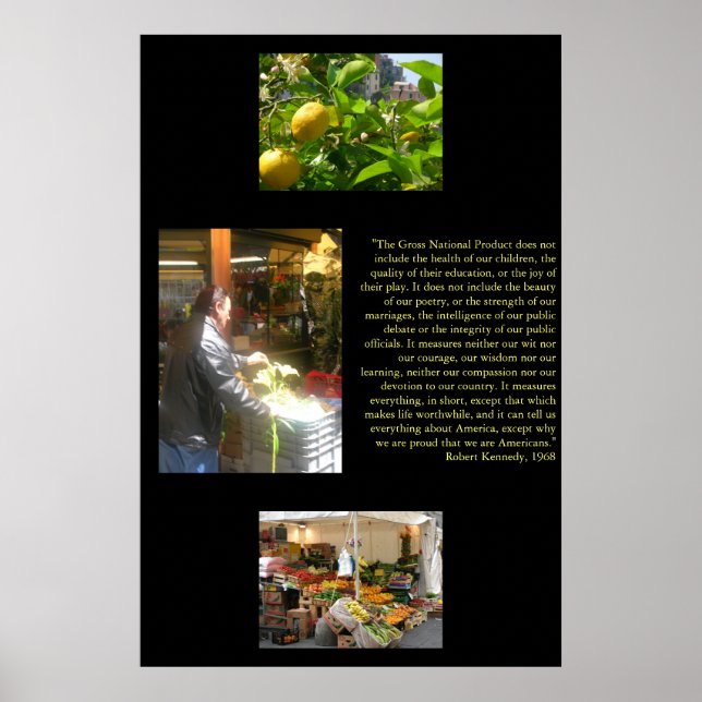 Póster Produto Nacional Bruto (Frente)