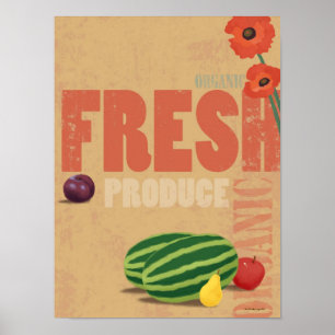 Poster Produto orgânico