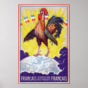 Poster Produtos franceses do Comprar 1920