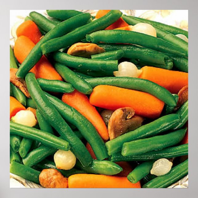 Poster PRODUTOS HORTÍCOLAS frutas (Frente)