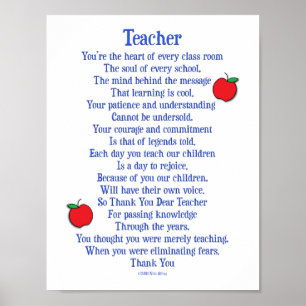 Póster Professor
