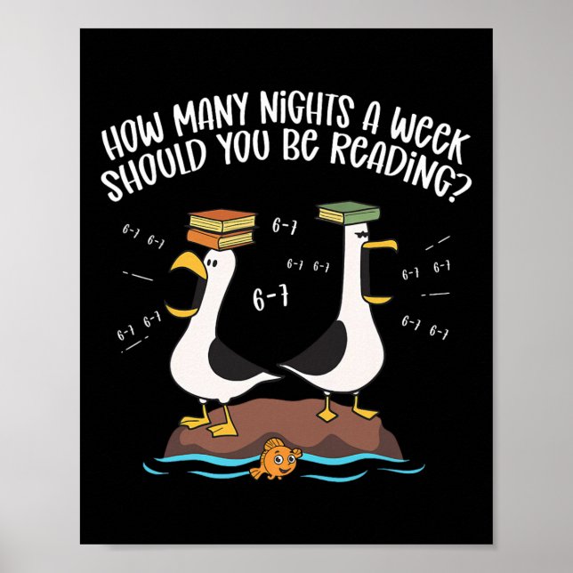 Poster Professor 67 Quantas Noites Por Semana Você Deve L (Frente)