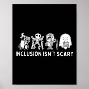 Poster Professor assustador Skeleton Fantasma não é Hallo