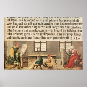 Póster Professor de escola