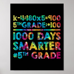 Poster Professor De Grau 1000 Dias Mais Inteligente 100 D