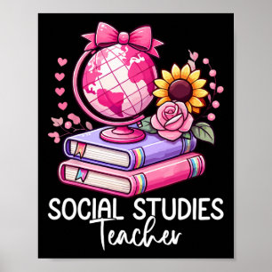 Poster Professor de História de Estudos Sociais Globo Ter