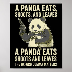 Poster Professor de Inglês Gramática Pontuação Humor Oxfo