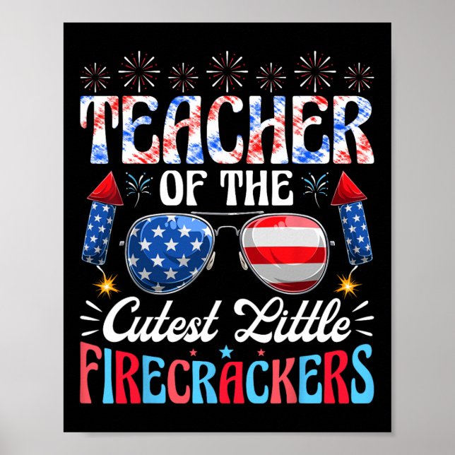 Poster Professor De Julho Dos Pequenos Bombeiros Mais Cut (Frente)