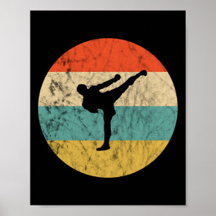 Poster Professor de Kickboxing Sunset Mma Kickboxing Cara