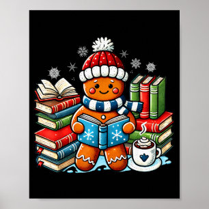 Poster Professor de Leitura de Pão de Mel Livraria Infant