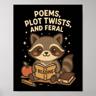 Poster Professor de Leitura de Volta às Aulas Poema de Gu