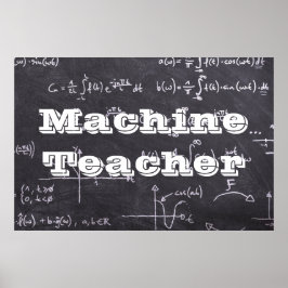 Poster Professor de Máquina