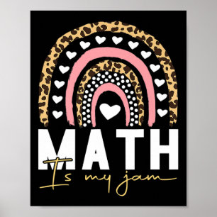 Poster Professor de Matemática - A Matemática é o meu Emp