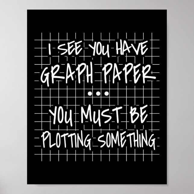 Poster Professor De Matemática, Engraçado De Volta À Esco (Frente)