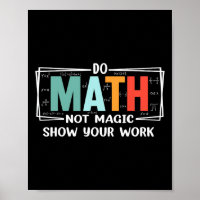 Professor de Matemática Engraçado Faça Cálculos Nã
