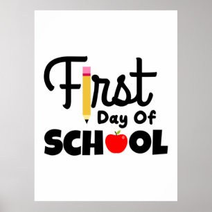 Poster Professor de presentes   Primeiro Dia Da Escola