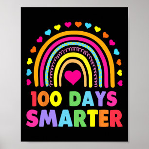 Poster Professor Do Dia Da Escola - 100 Dias Mais Intelig