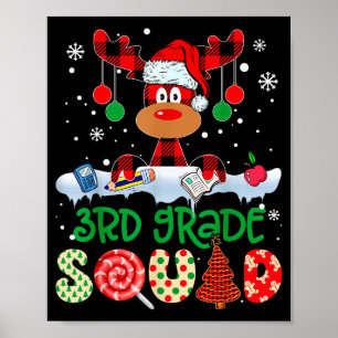 Poster Professor do Esquadrão da 3ª Série Búfalo Xadrez V