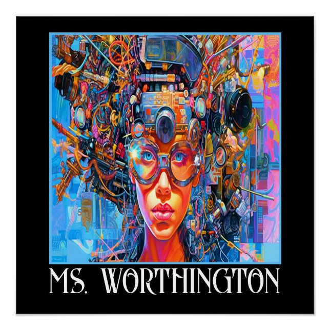 Póster Professor - Escola (Frente)