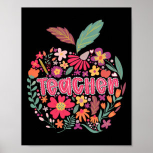 Poster Professor Flor Silvestre Feliz Primeiro Dia De Vol