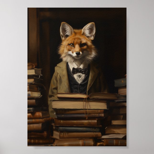 Poster Professor Fox (Frente)