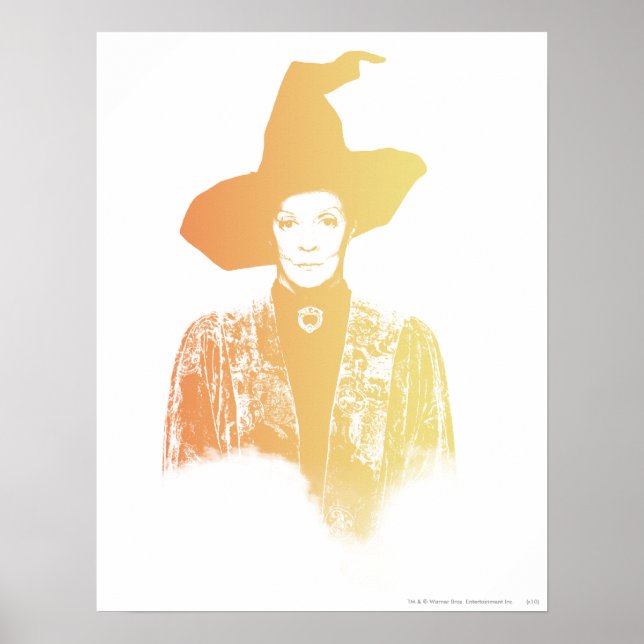 Poster Professor Minerva McGonagall (Frente)