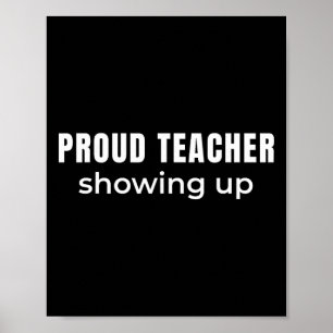 Poster Professor Orgulhoso Comparecendo – Humor do Compro