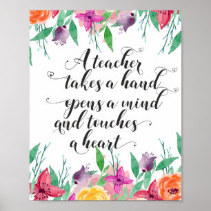 Poster Professor que dá boas-vindas a professor de volta 