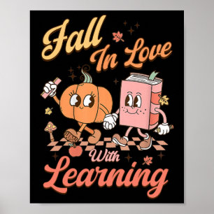 Poster Professor Retro Apaixonado Pelo Aprendizado No Out