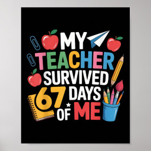 Poster Professor Sobreviveu 67 Dias De Mim Para 67º Dia D
