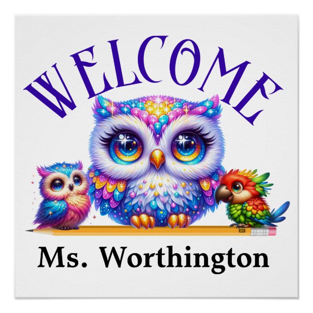 Póster Professora (Frente)