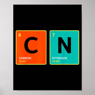 Poster Professora de Ciência Engraçado Meme Retro Vintage