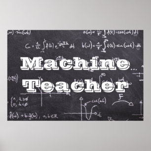 Poster Professora de Máquina