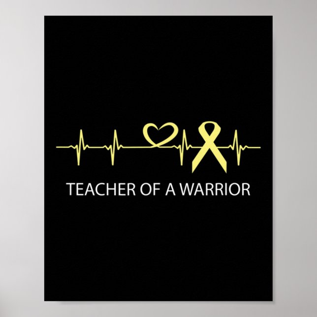 Poster Professora de uma Consciência de Canceres de Guerr (Frente)