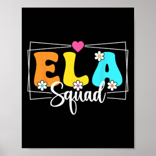Poster Professora do Squad de ELA de Volta às Aulas Língu