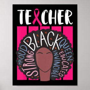 Poster Professora Negra Conhecimento do Cancer Materno So